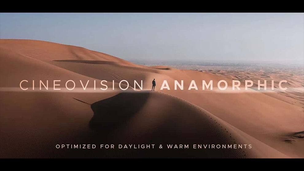 مجموعه فوتیج افکت نور آنامورفیک Warm Cineovision Anamorphic