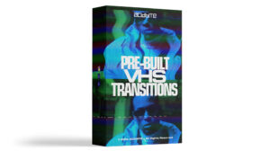 مجموعه فوتیج ترانزیشن افکت نوار ویدیویی Pre-Built VHS Transitions
