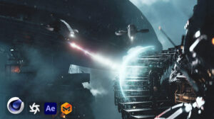 آموزش ساخت انیمیشن سینمایی در سینمافوردی Real Cinematic Process in Cinema 4D