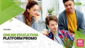 پروژه افترافکت اسلایدشو آموزش آنلاین Online Education Slideshow