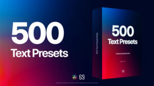پروژه داوینچی پریست عناوین متنی Dynamic Text Presets