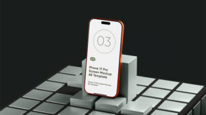 پروژه افترافکت موکاپ موبایل 3D Mobile Screen Mockup