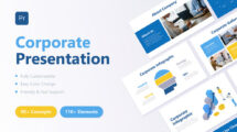 پروژه پریمیر Modern Corporate Infographics Presentation Toolkit
