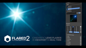 افزونه بلندر Flared2