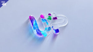 پروژه افترافکت نمایش لوگو Digital Clean 3D Modern Logo