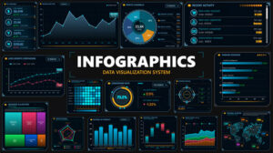 پروژه افترافکت اینفوگرافیک Infographics Data Visualization System