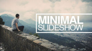 پروژه افترافکت اسلایدشو Minimal Slideshow