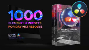 پروژه داوینچی Video Library for DaVinci Resolve