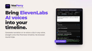 پلاگین پریمیر پرو VoxFerry for Premiere Pro