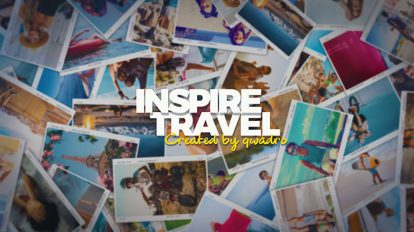 پروژه افترافکت اسلایدشو سفر خاطره انگیز Inspiring Travel