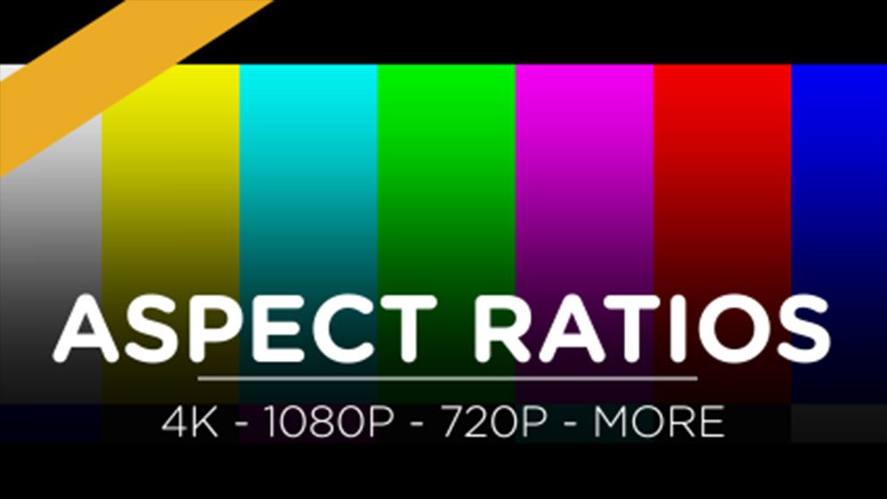 مجموعه تصاویر نوار نسبت ابعاد فیلم Aspect Ratio Bars