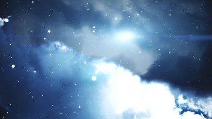 ویدیوی موشن گرافیک زمینه ستاره ها در فضا Space with Stars