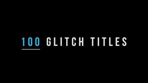 پروژه پریمیر نمایش عناوین با افکت گلیچ Glitch Titles
