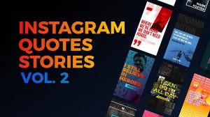 پروژه افترافکت استوری اینستاگرام برای نمایش نقل قول Instagram Quotes