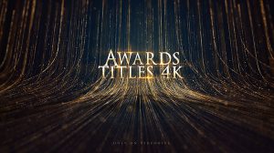 پروژه افترافکت عناوین مراسم جوایز Awards Titles