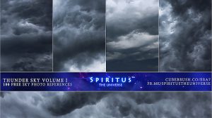 مجموعه تصاویر زمینه آسمان طوفانی Thunder Sky Photos